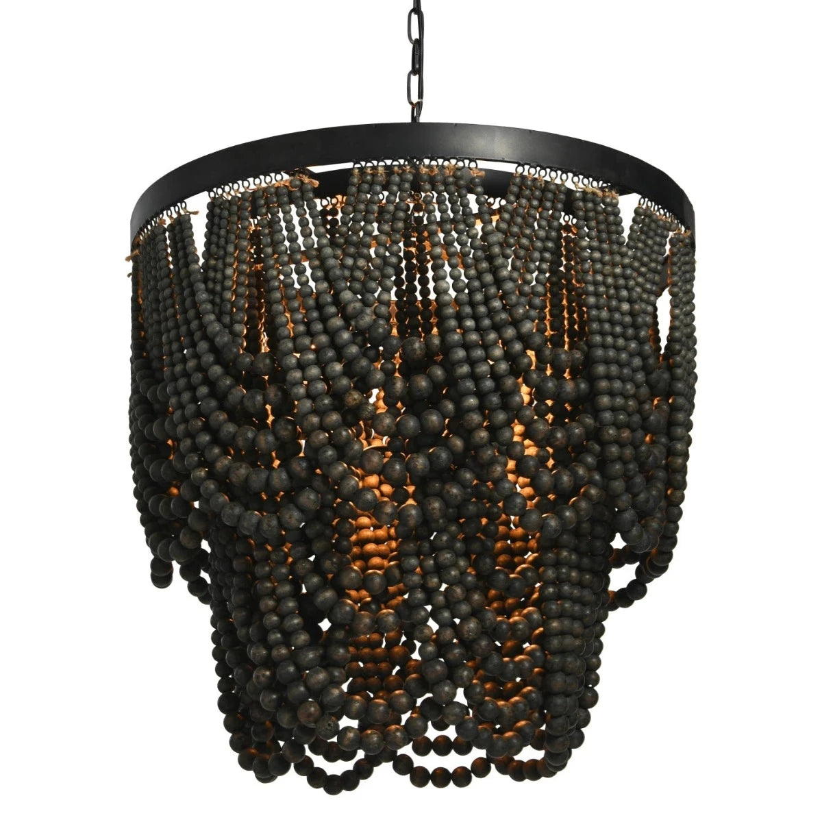 Allister Noir Beaded Chandelier