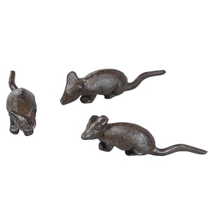 Whimsical Mouse Trio