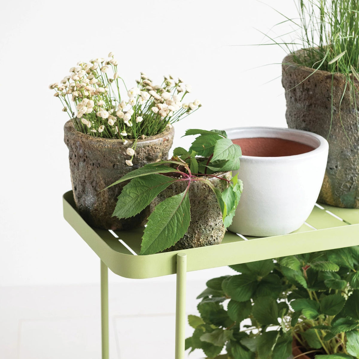 Sage Retreat Bar Cart