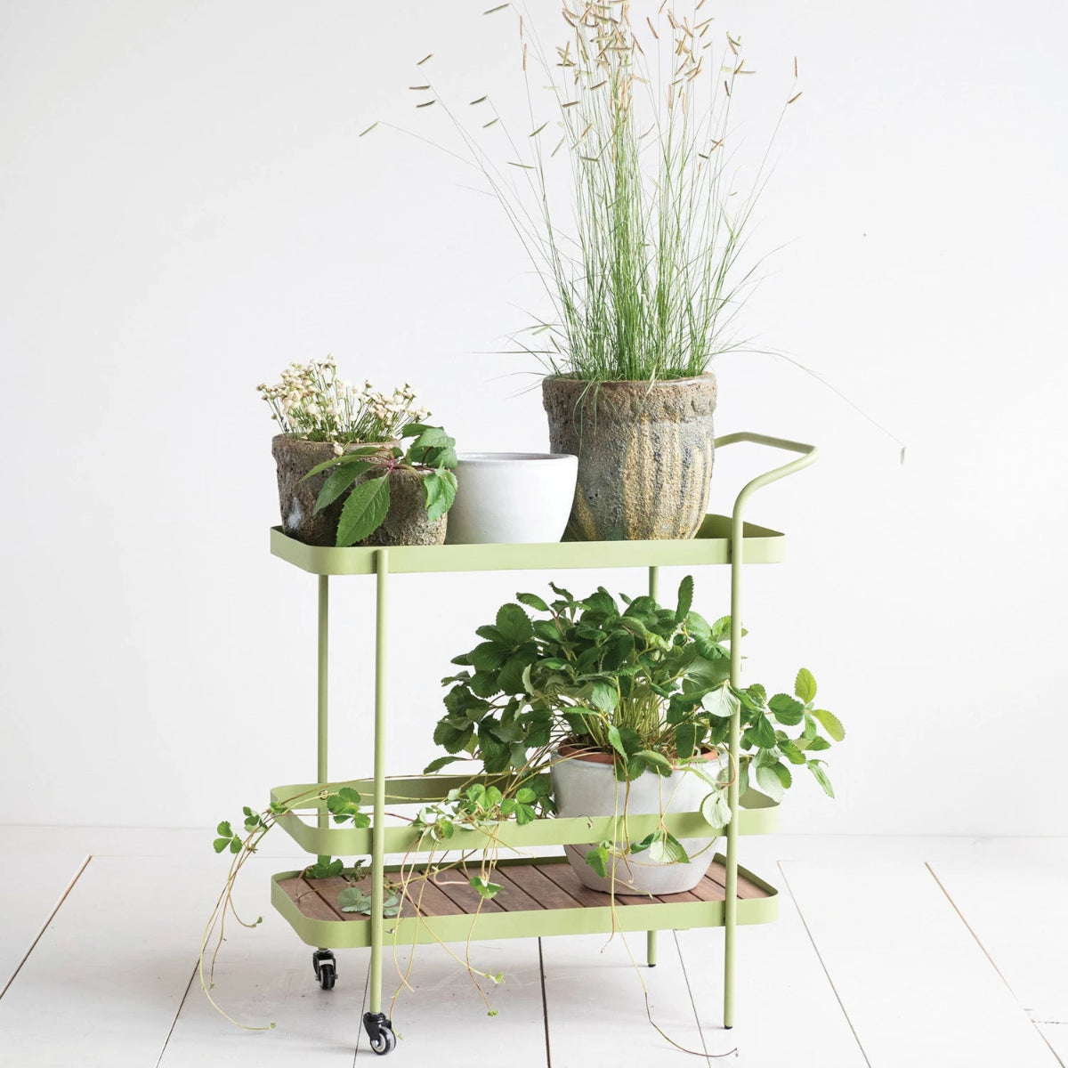Sage Retreat Bar Cart