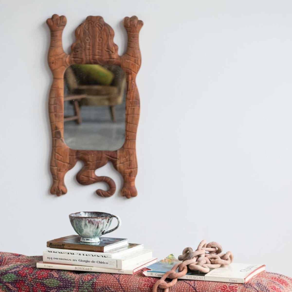 Tibetan Tiger Wall Mirror