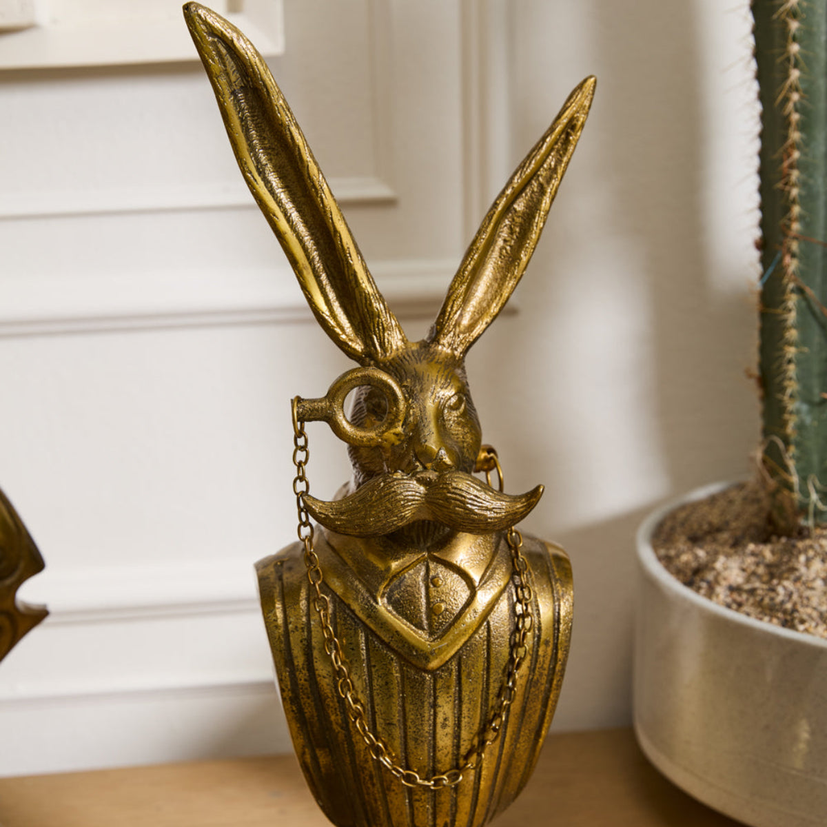 Eric the Rabbit Bust - Iron Accents