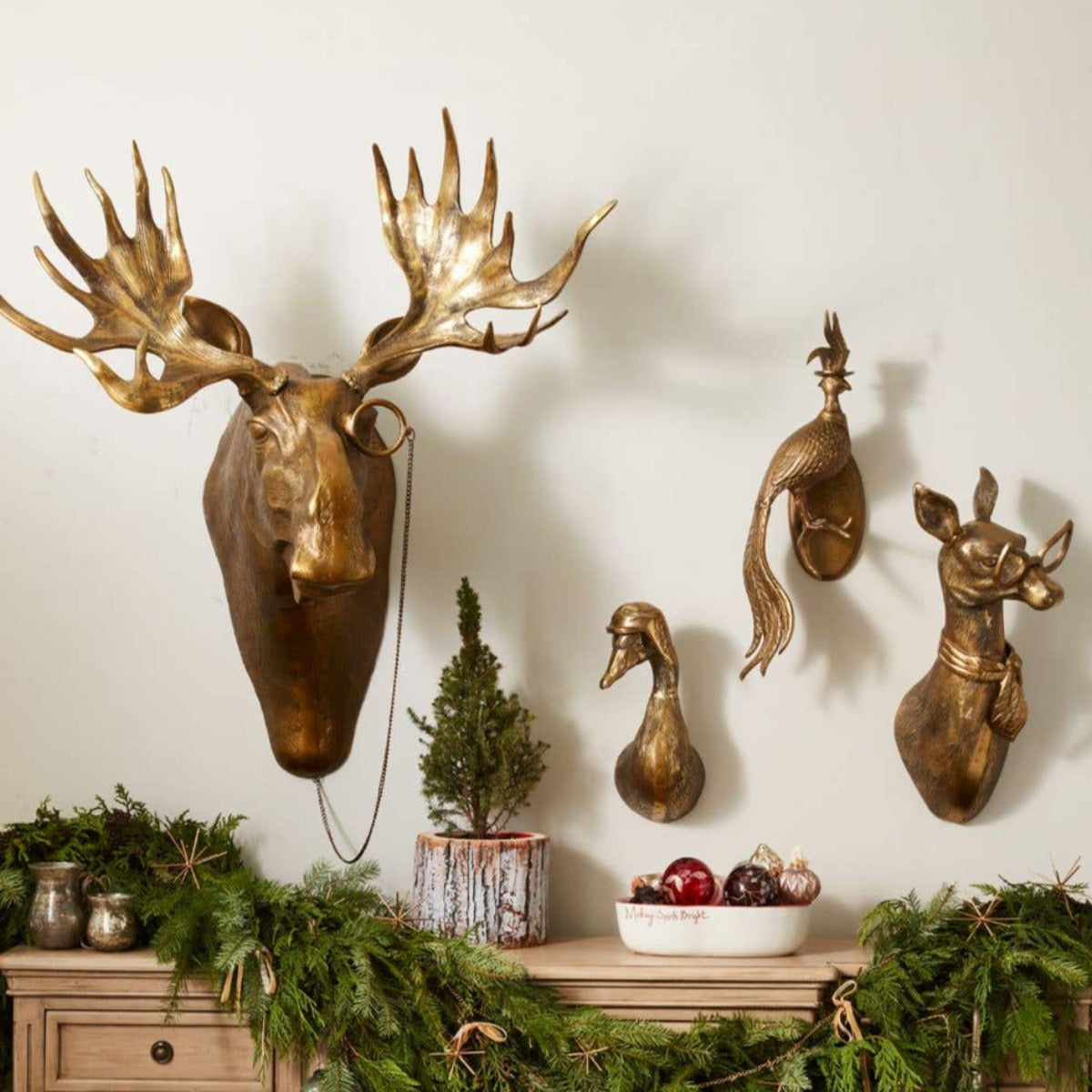 Eugene Elk Wall Sculpture