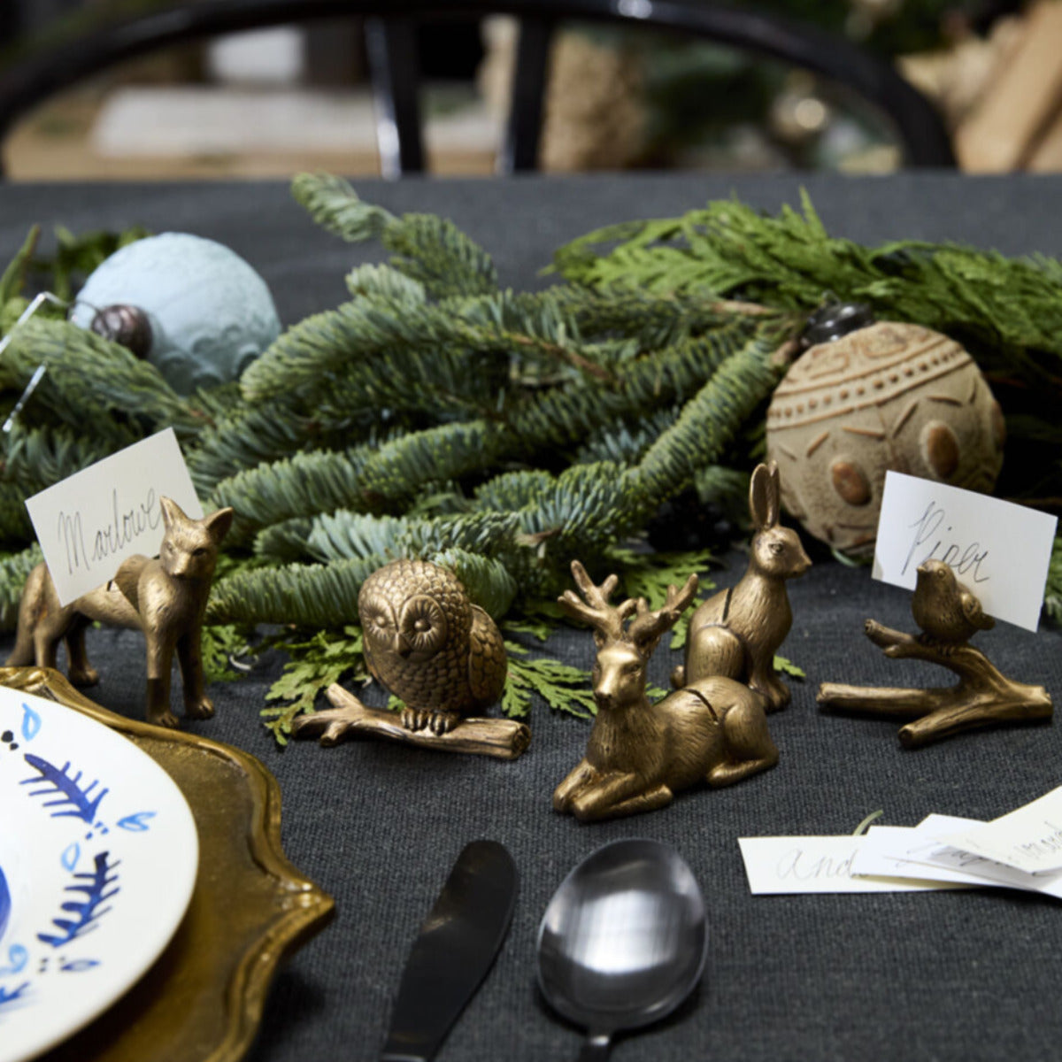 Enchanted Forest Name Card Holders