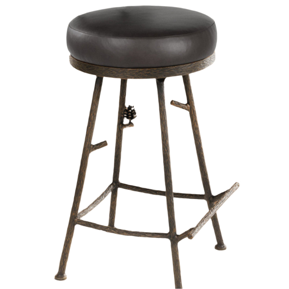 Pinebough Backless Counter Stool
