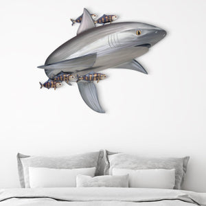 Silver Tide – Metal Wall Sculpture