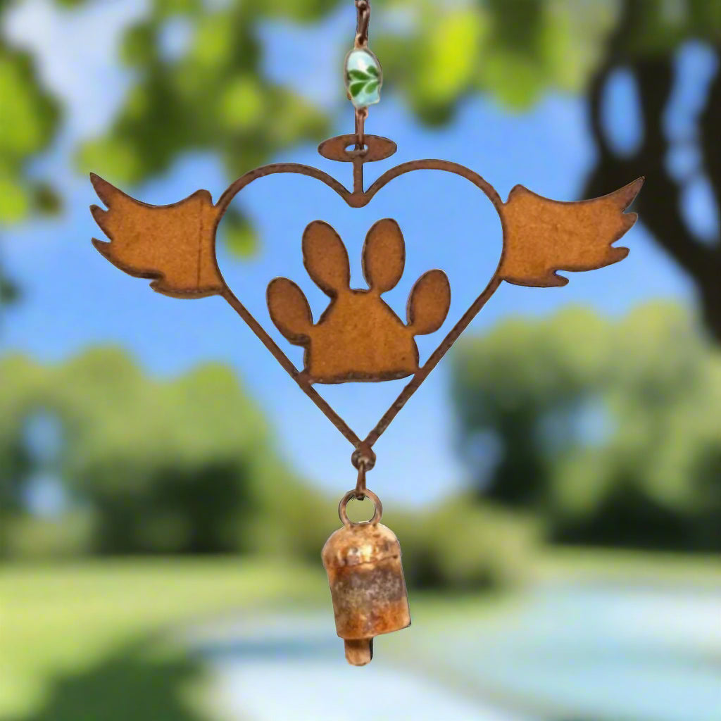 Heavenly Heart & Paw Chime
