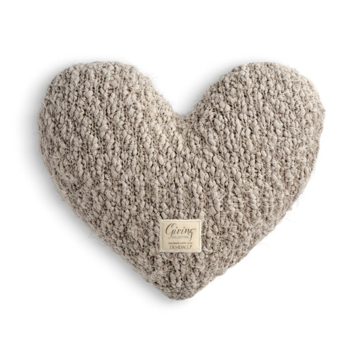 Comforting Heart – Weighted Giving Pillow (Taupe)