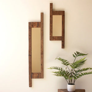 Reflected Heritage Recycled Wood Mirrors