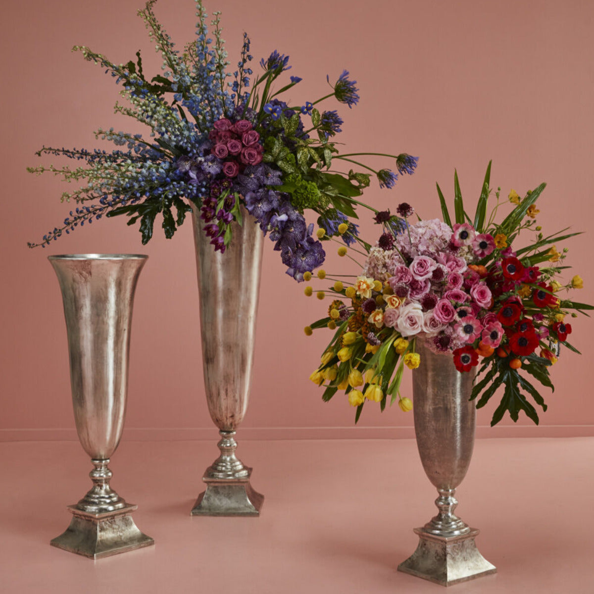 Lila Floral Vessels