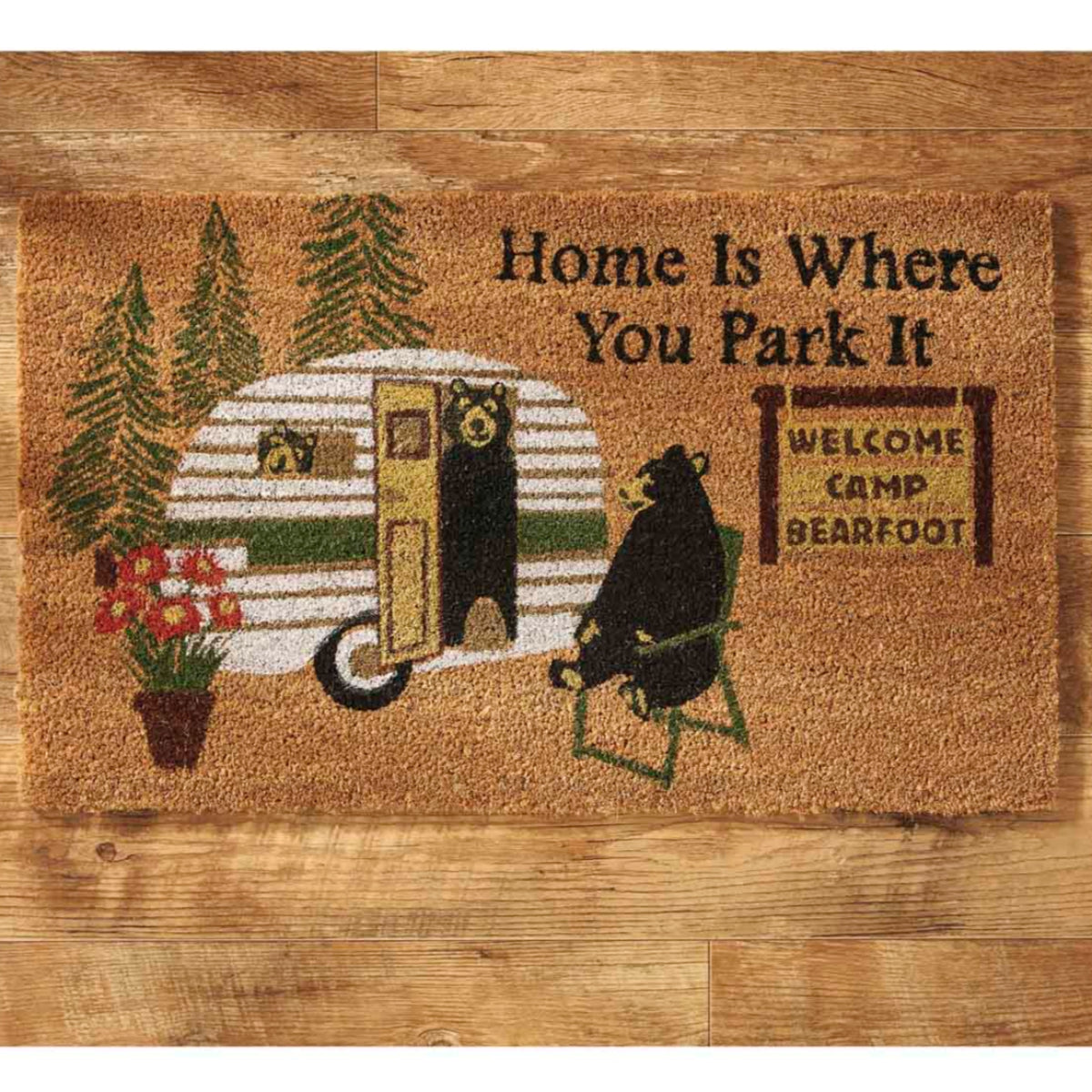 Camp Bearfoot Coir Doormat
