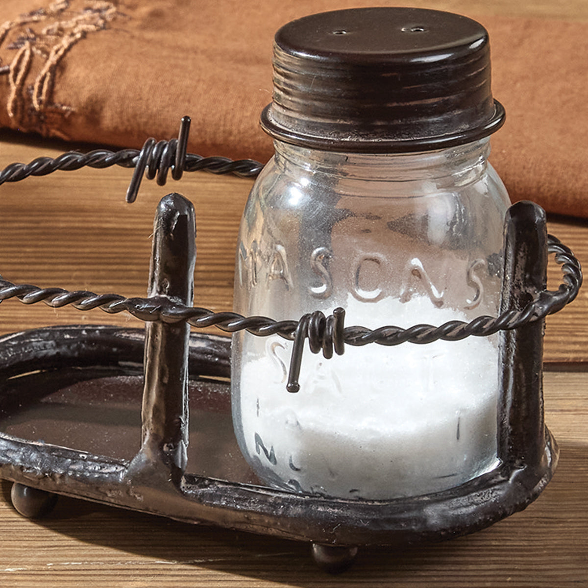 Barbed Wire Salt & Pepper Set