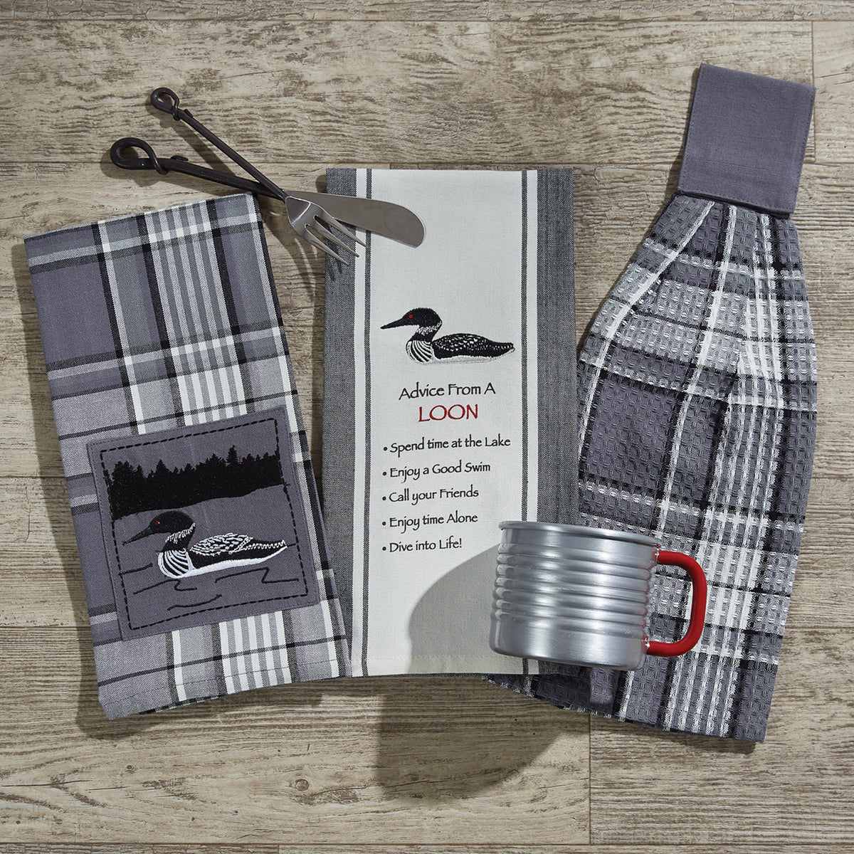 Lakeside Wisdom Cotton Dishtowel