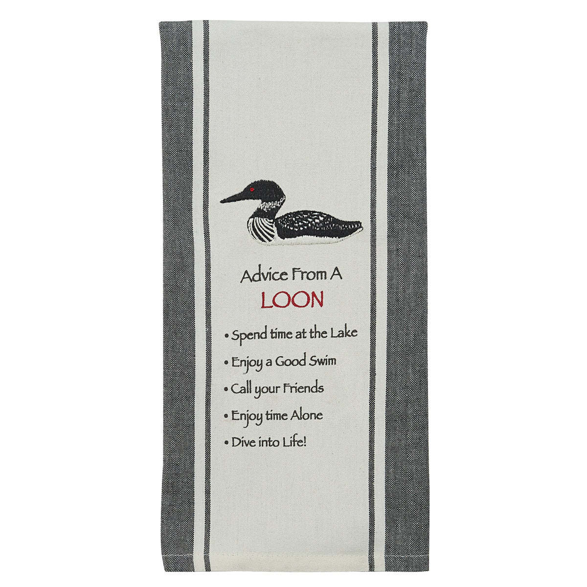 Lakeside Wisdom Cotton Dishtowel