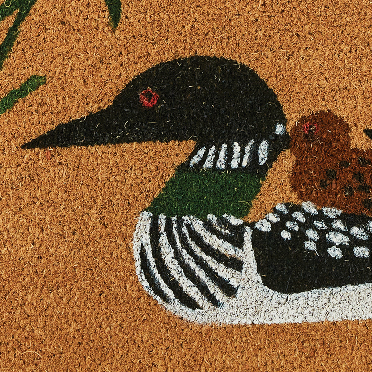 Rustic Loon Welcome Mat