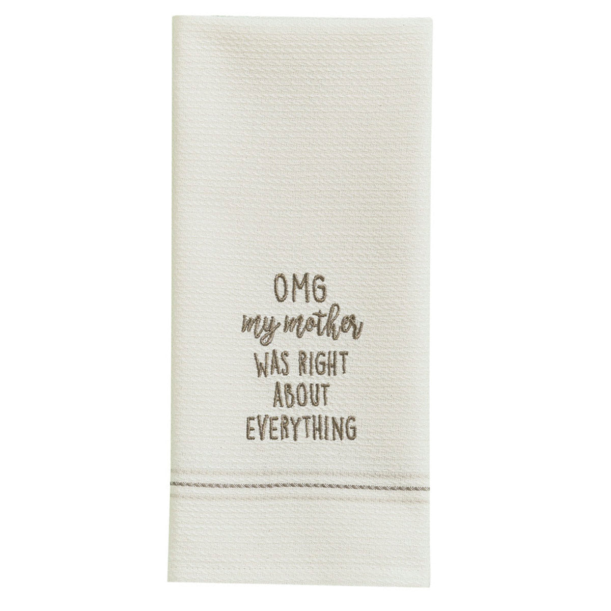 Mama Was Right Cotton Towel