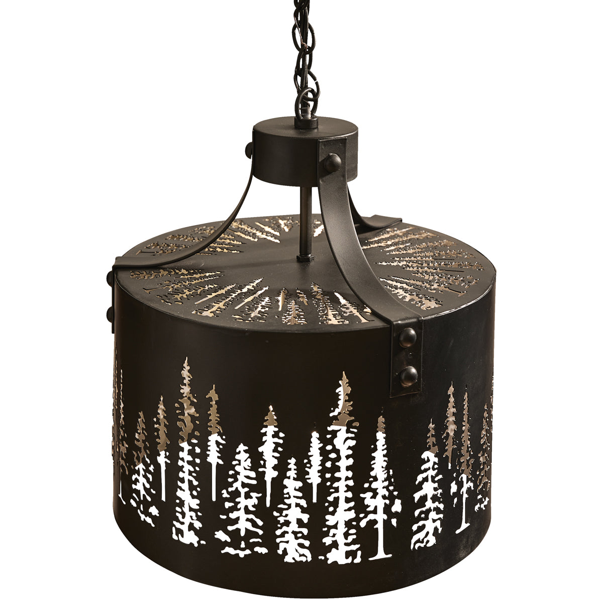 Evergreen Glow Fir Tree Pendant