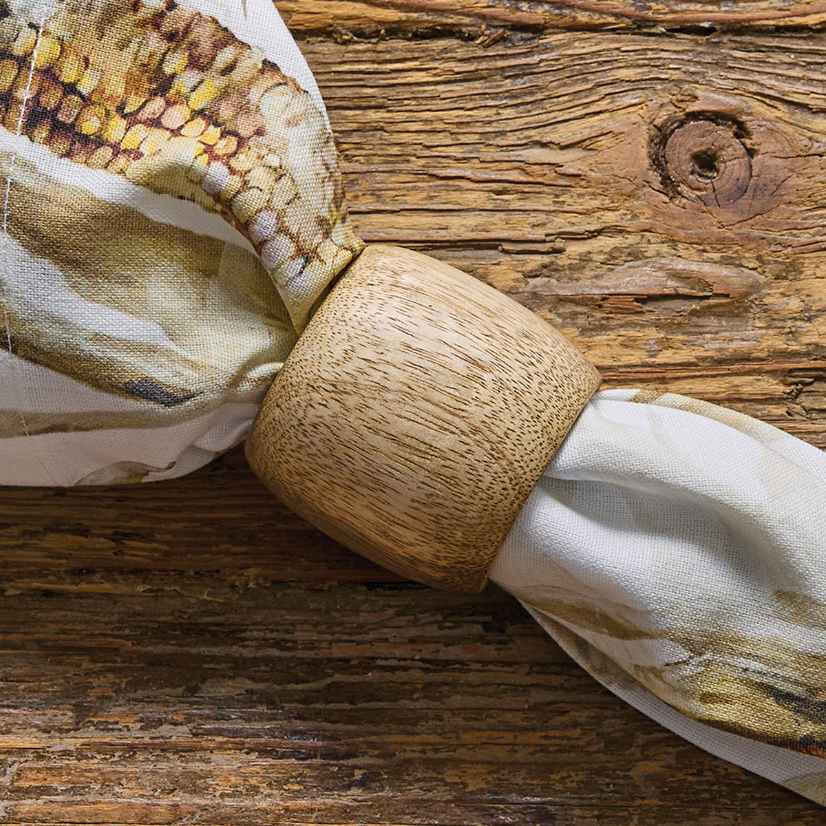 Urban Farmhouse Wood Cuff Napkin Ring