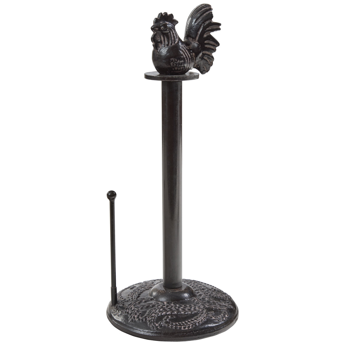 Rustic Rooster Paper Towel Holder