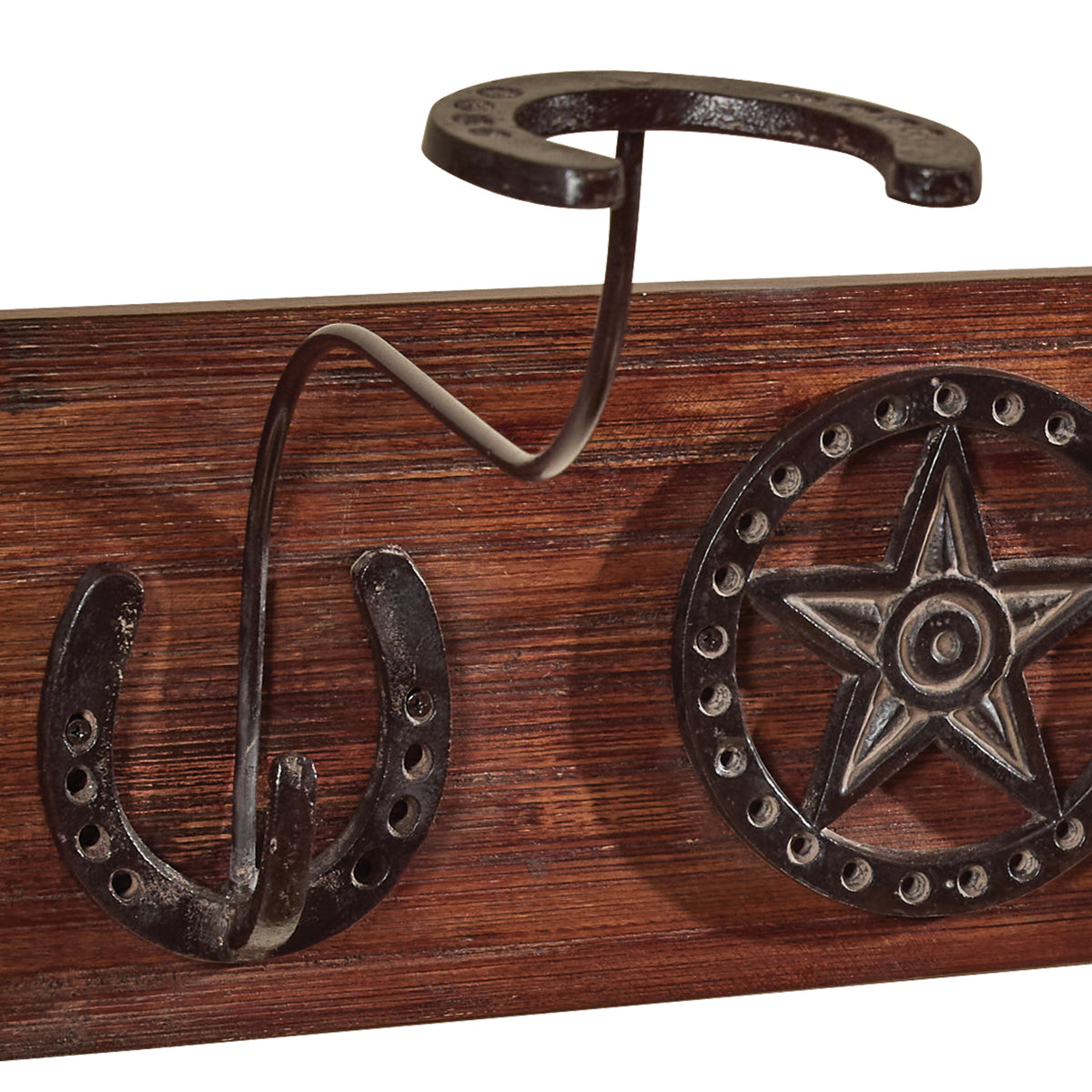 Rustic Rodeo Hat Rack