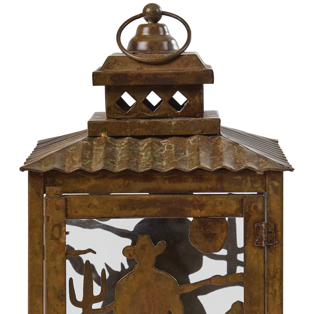 Saddle & Spurs Western Lantern