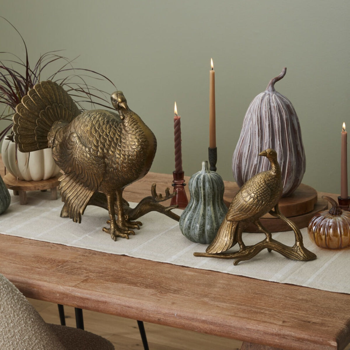 Bronze Feathered Fowls