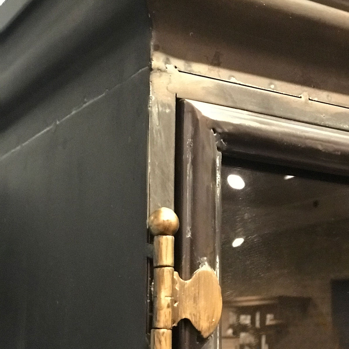 Two Door Apothecary Cabinet-Iron Accents