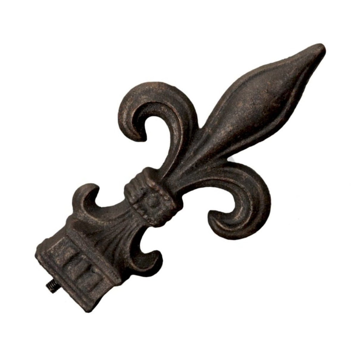 Fleur Design Finials - Bronze