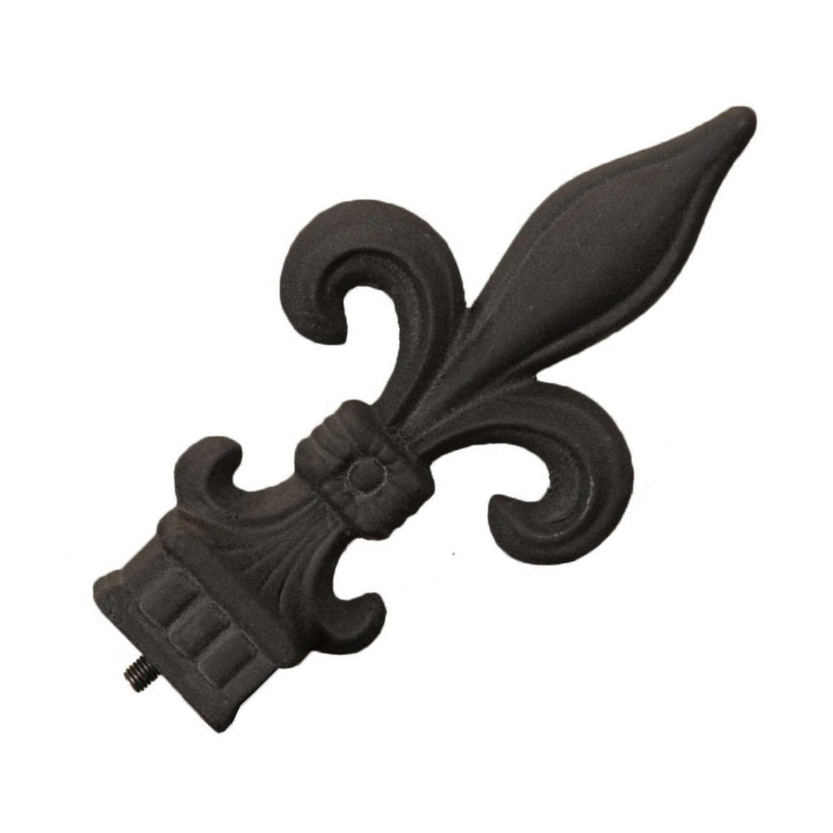 Fleur Design Finials - Black