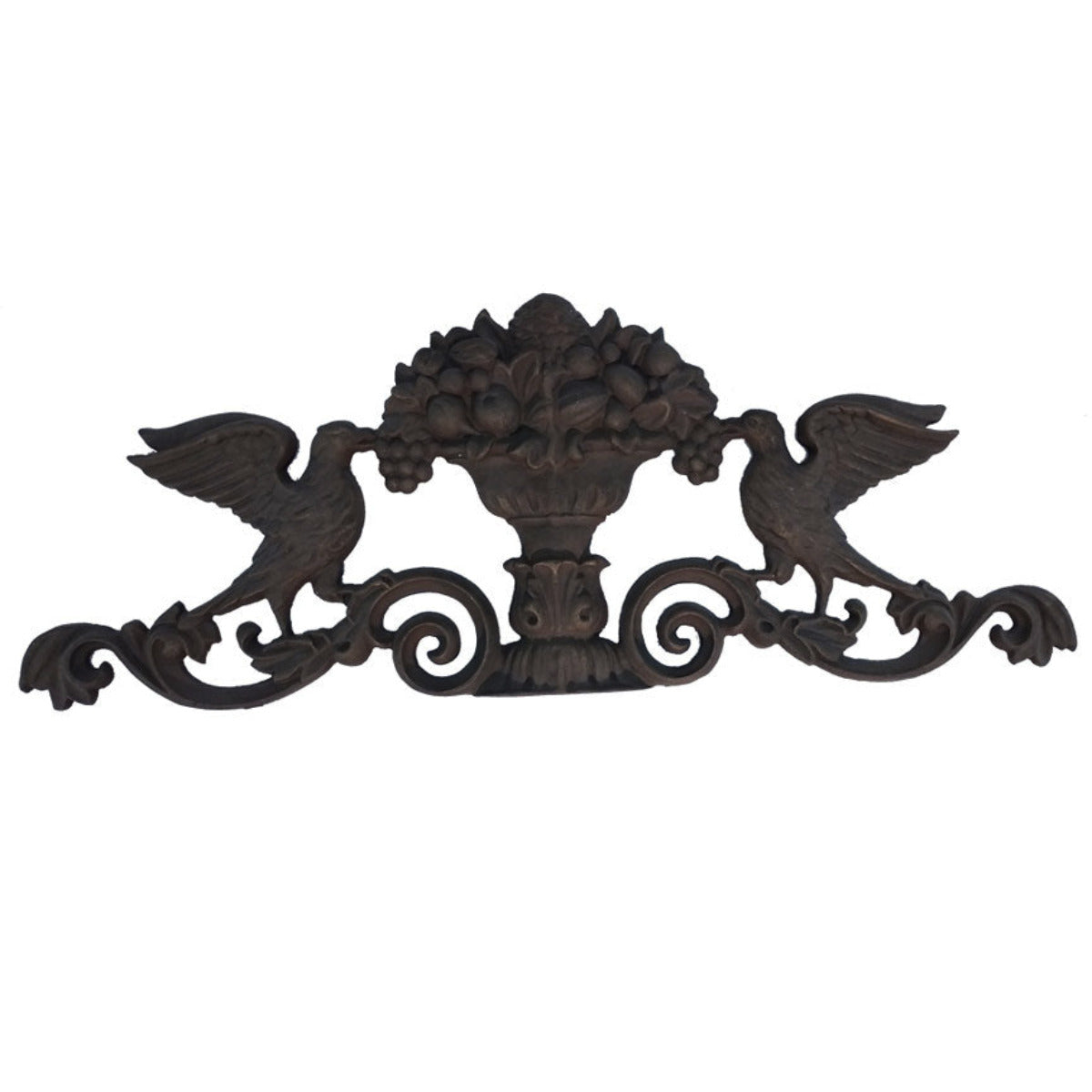 Fruite Bouquet Drapery Crown-Iron Accents