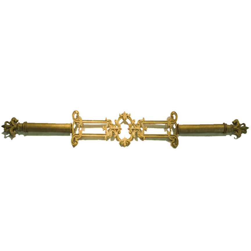 Montclaire Drapery Centerpiece-Iron Accents