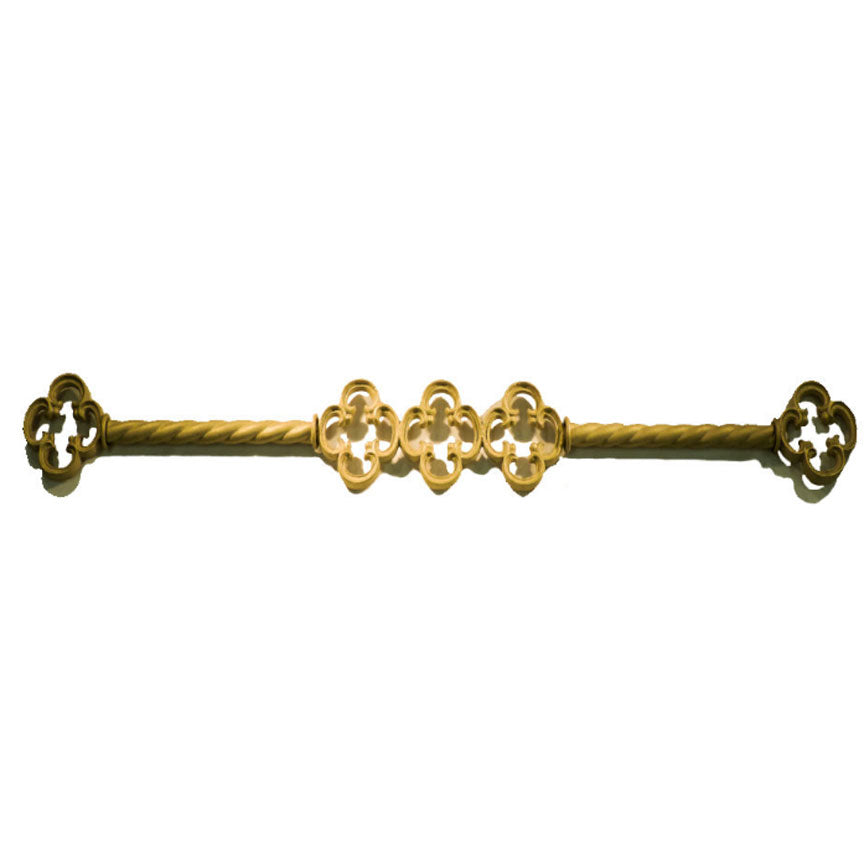 Rialto, Triple Drapery Centerpiece-Iron Accents