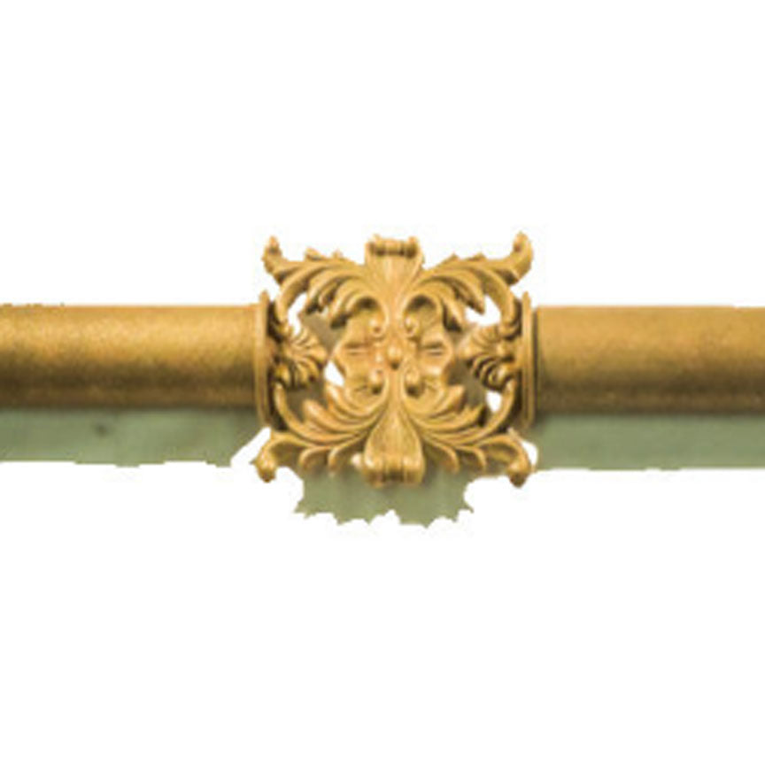 San Marino Drapery Centerpiece-Iron Accents