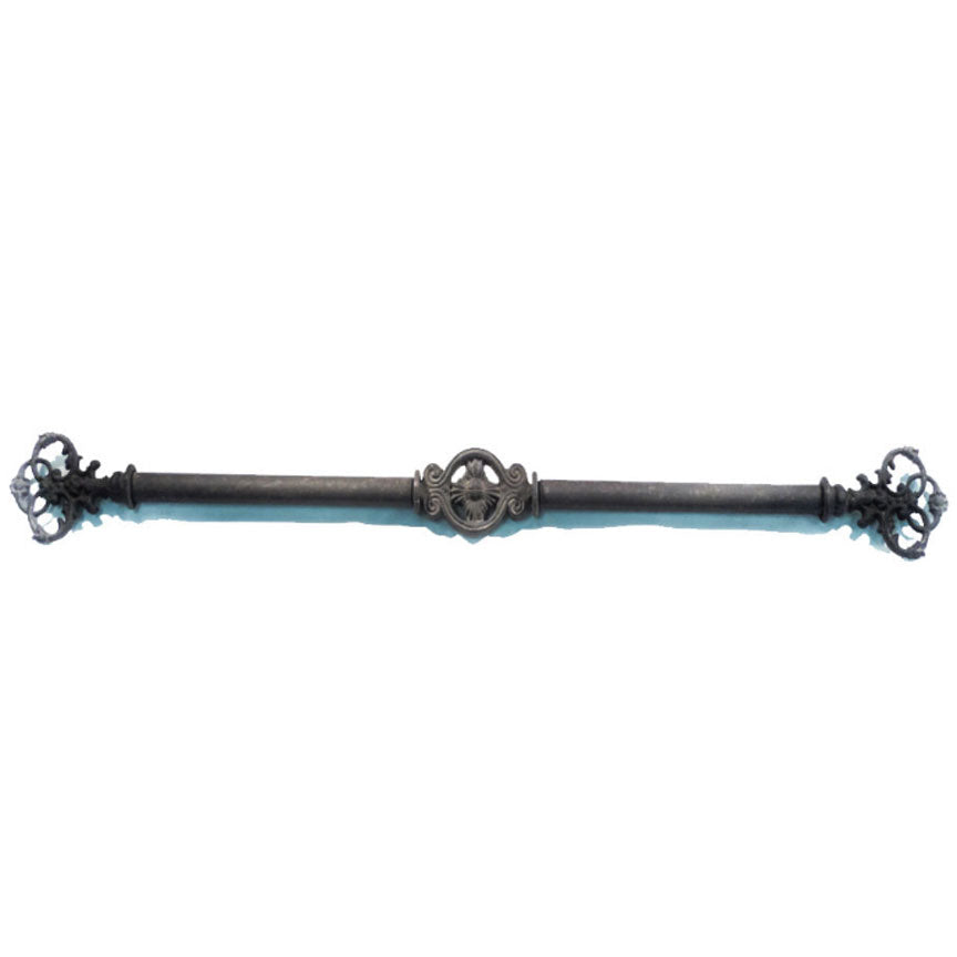 Corsica Drapery Centerpiece-Iron Accents