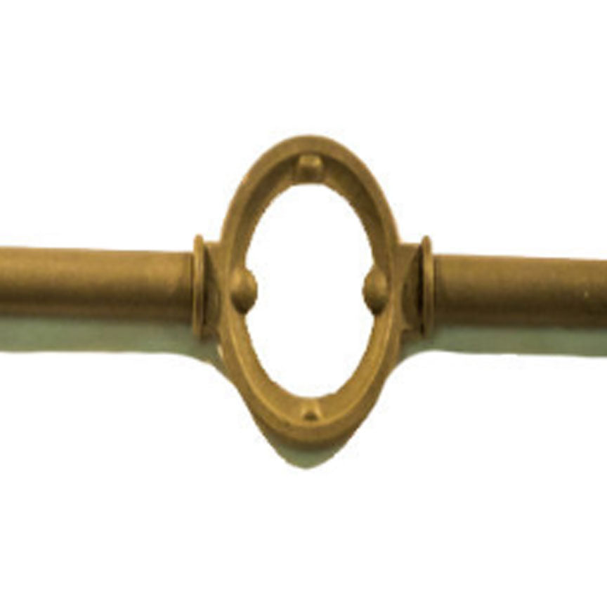 Portofino, Single Drapery Centerpiece-Iron Accents