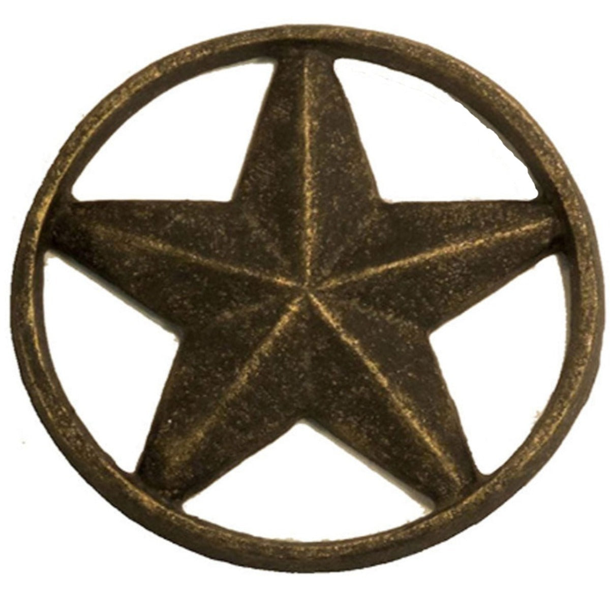 Star Medallion Scarf Holders-Iron Accents
