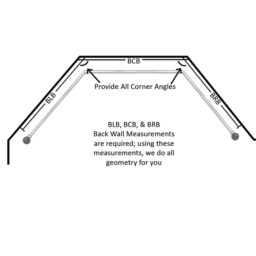 Custom Bay Window Rods-Iron Accents