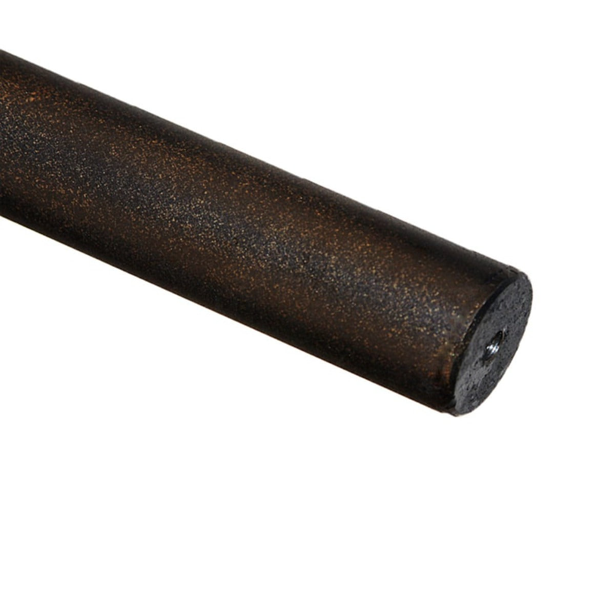 Smooth Metal Drapery Rod - Bronze