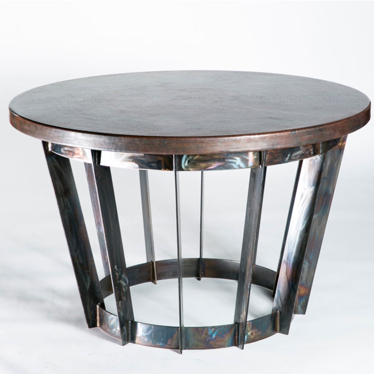 Dexter Dining Table or Base for 48"-72" Tops-Iron Accents