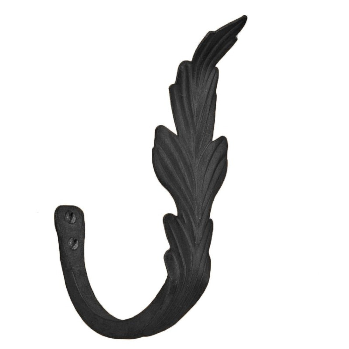 Leaf Drapery Tiebacks - Black