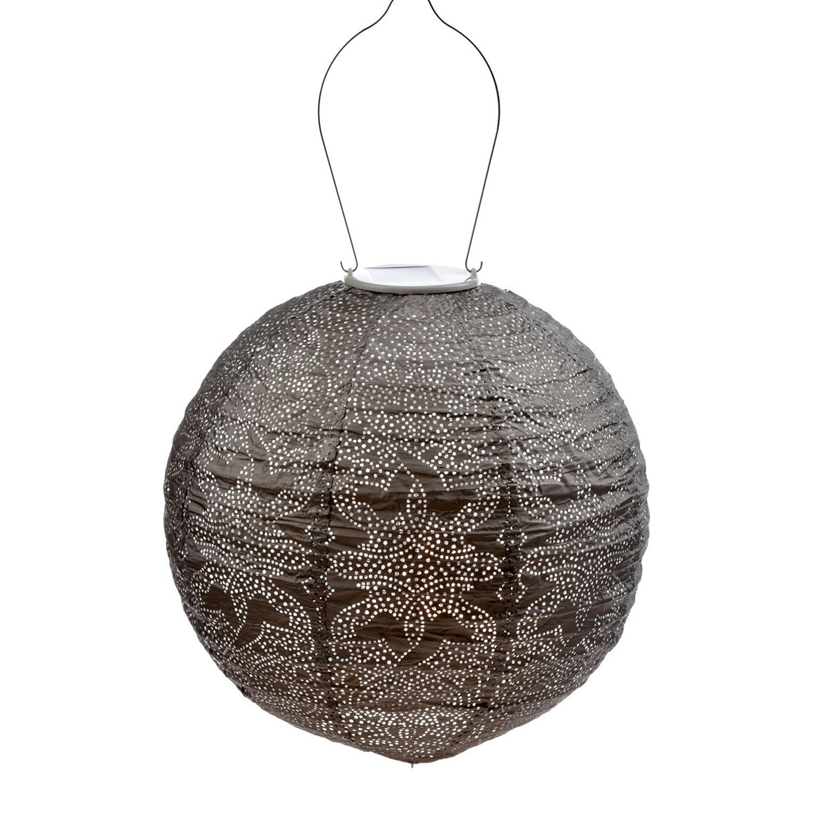 Round Marrakesh Lantern - Taupe