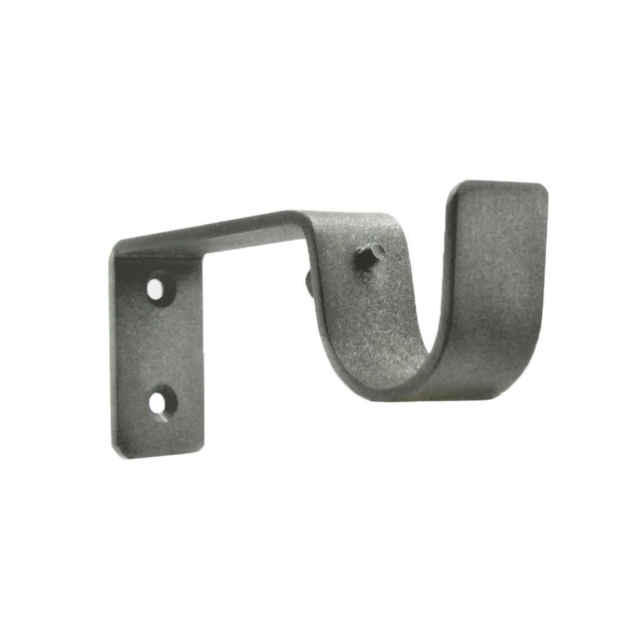 Simple Drapery Wall Bracket - Gunmetal