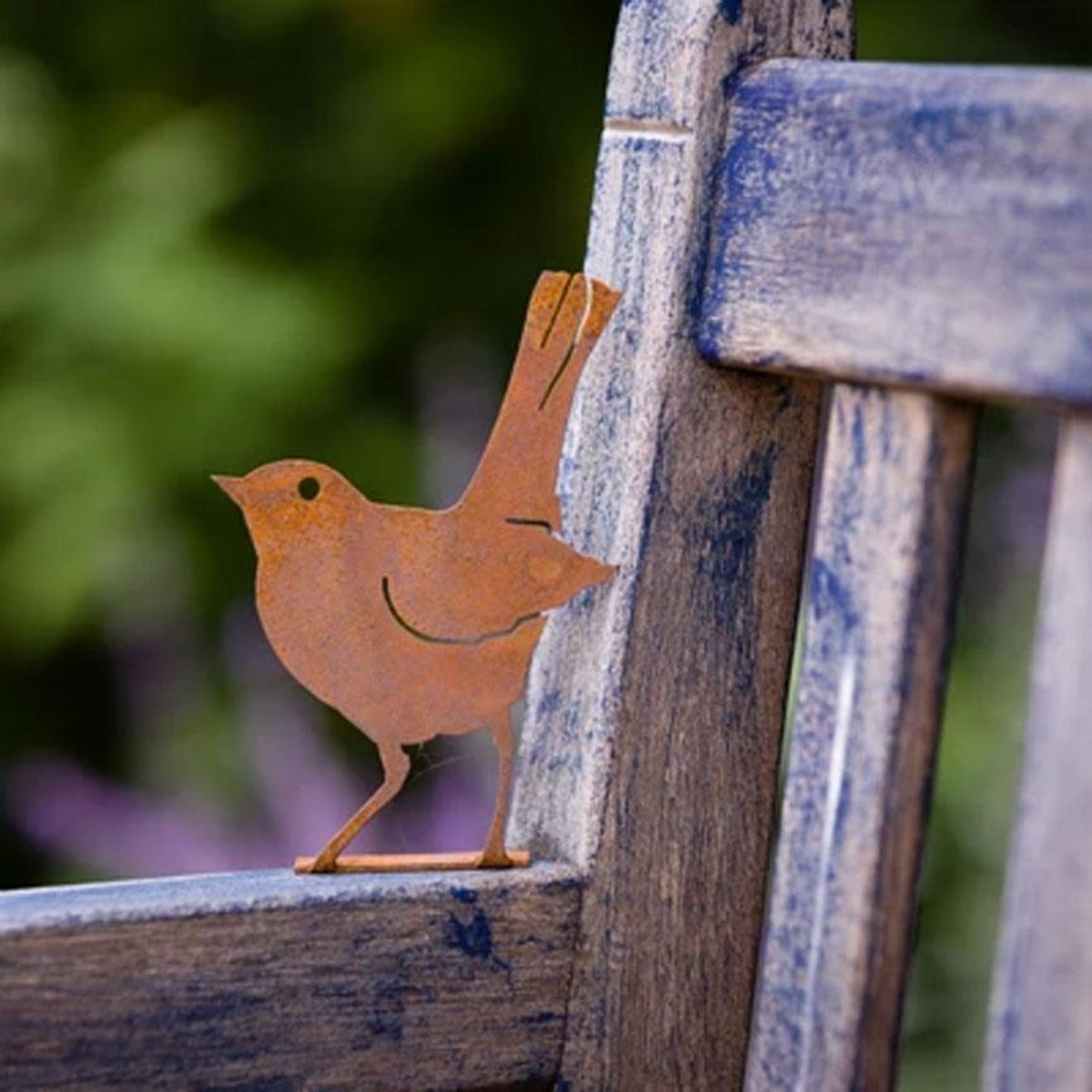 Baby Robin Garden Art-Iron Accents