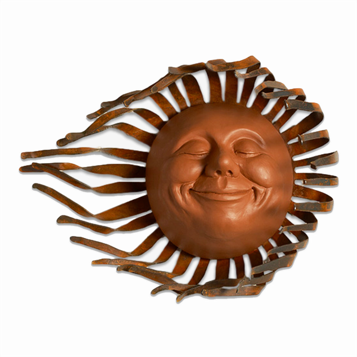 Wind Blown Sun Wall Plaque