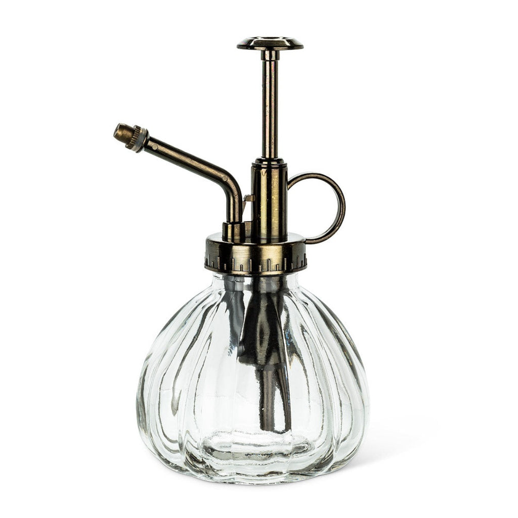 Yardwe Vaporizzatore Per Piante In Vetro Stile Retrò - Bottiglia Spray Da 200 Ml Con Spruzzatore A Pressione - Marrone Chiaro