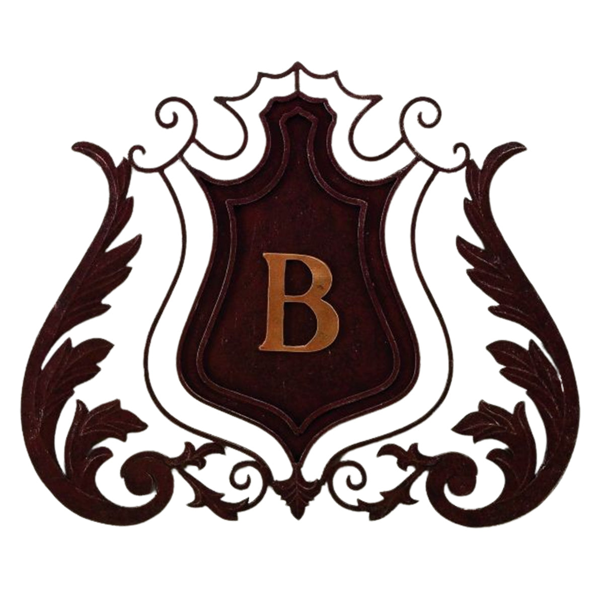 Shield Monogram Wall Grill