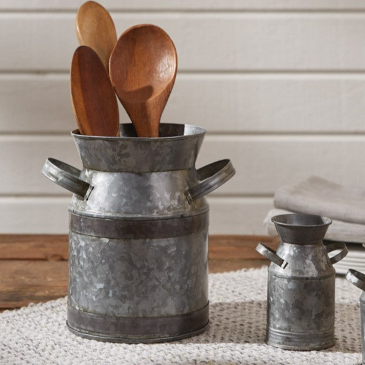 Rustic Utensil Crock