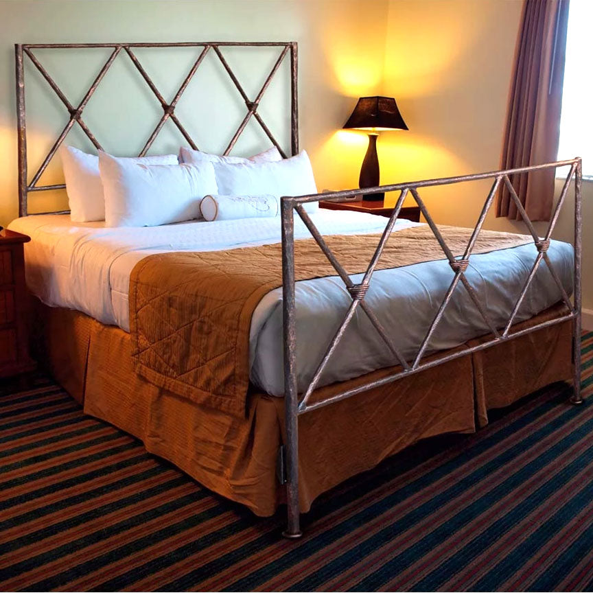 Summerville Iron Bed-Iron Accents