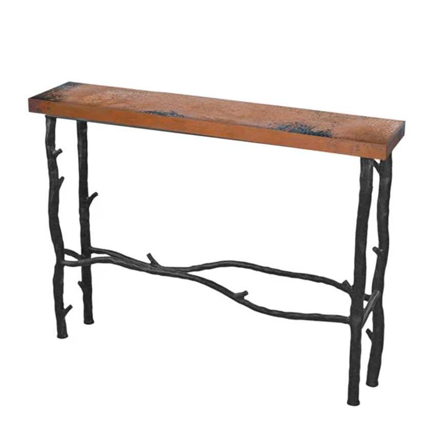 South Fork Small Console Table / Base -40x8-Iron Accents
