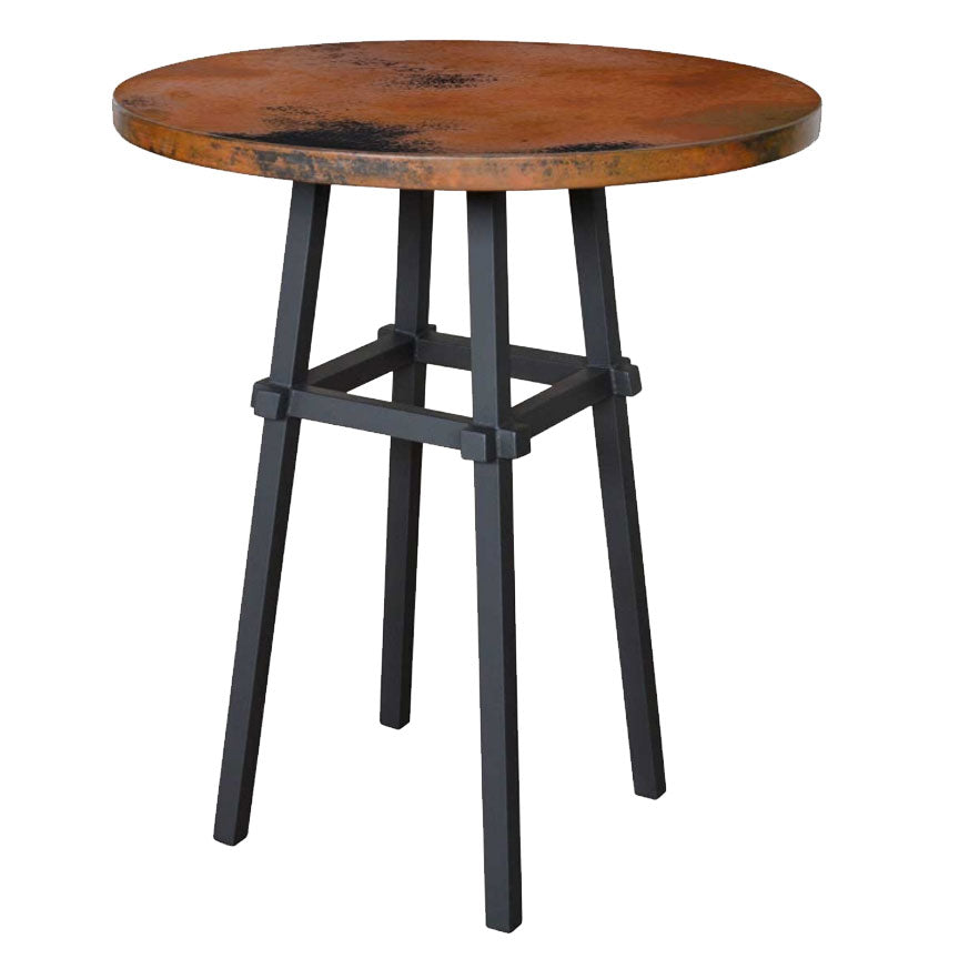 Tower 36" Counter Table / Base -36"-Iron Accents